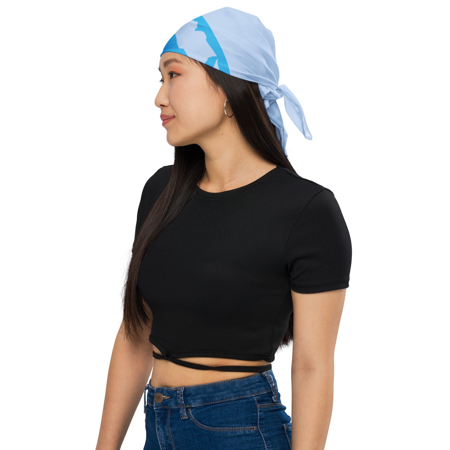 Bandana bleu