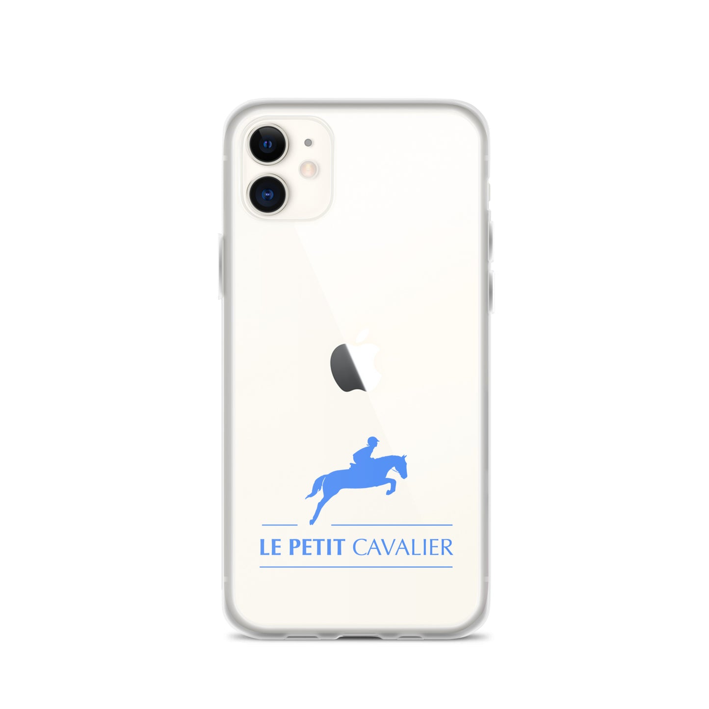 Coque/Protection Iphone - Logo cheval bleu