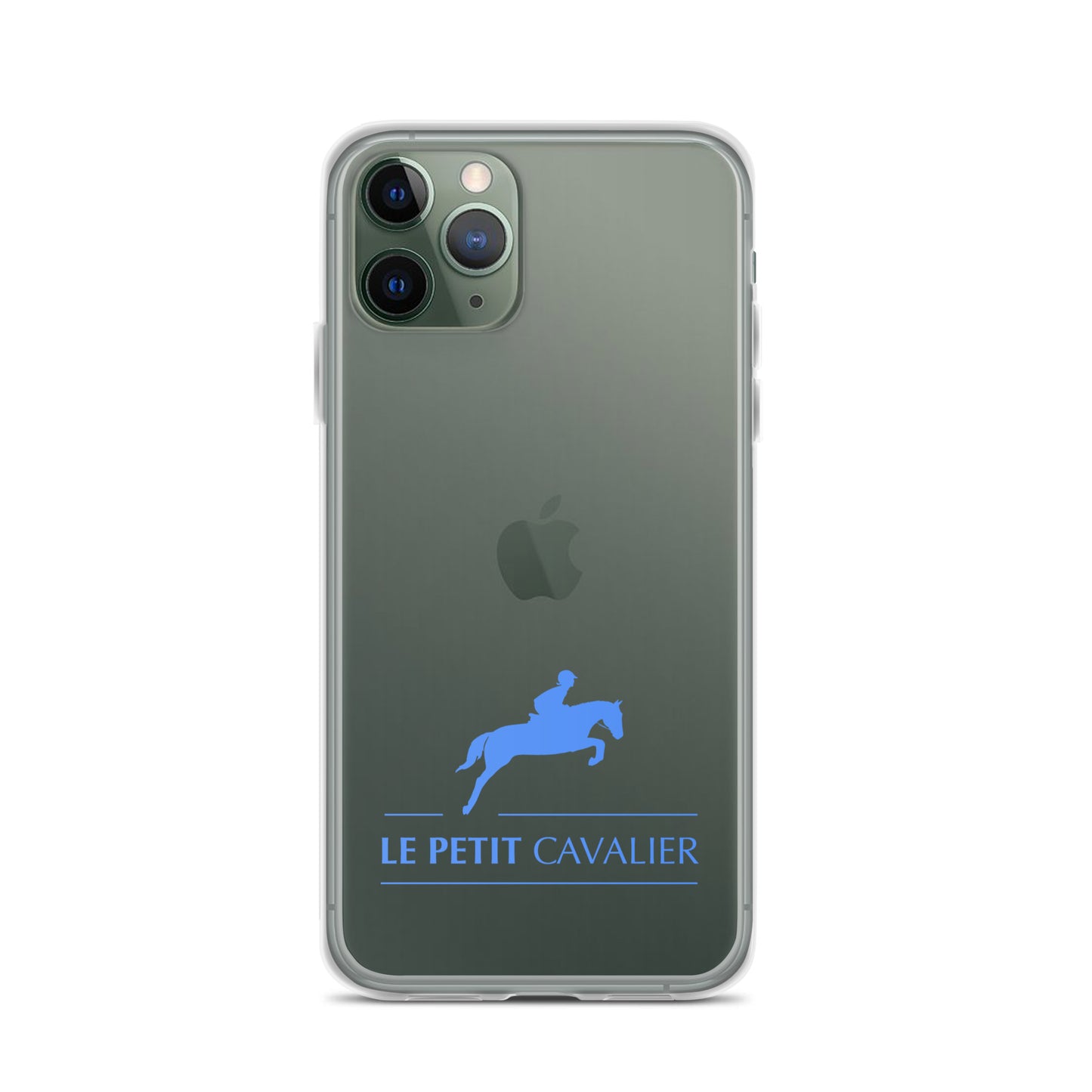 Coque/Protection Iphone - Logo cheval bleu