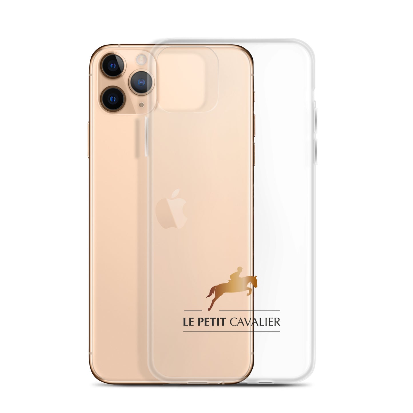 Coque/Protection pour iPhone - Logo Cheval Doré