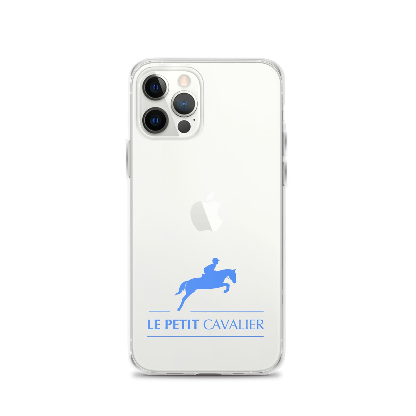 Coque/Protection Iphone - Logo cheval bleu