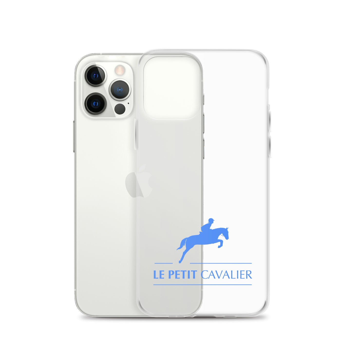 Coque/Protection Iphone - Logo cheval bleu