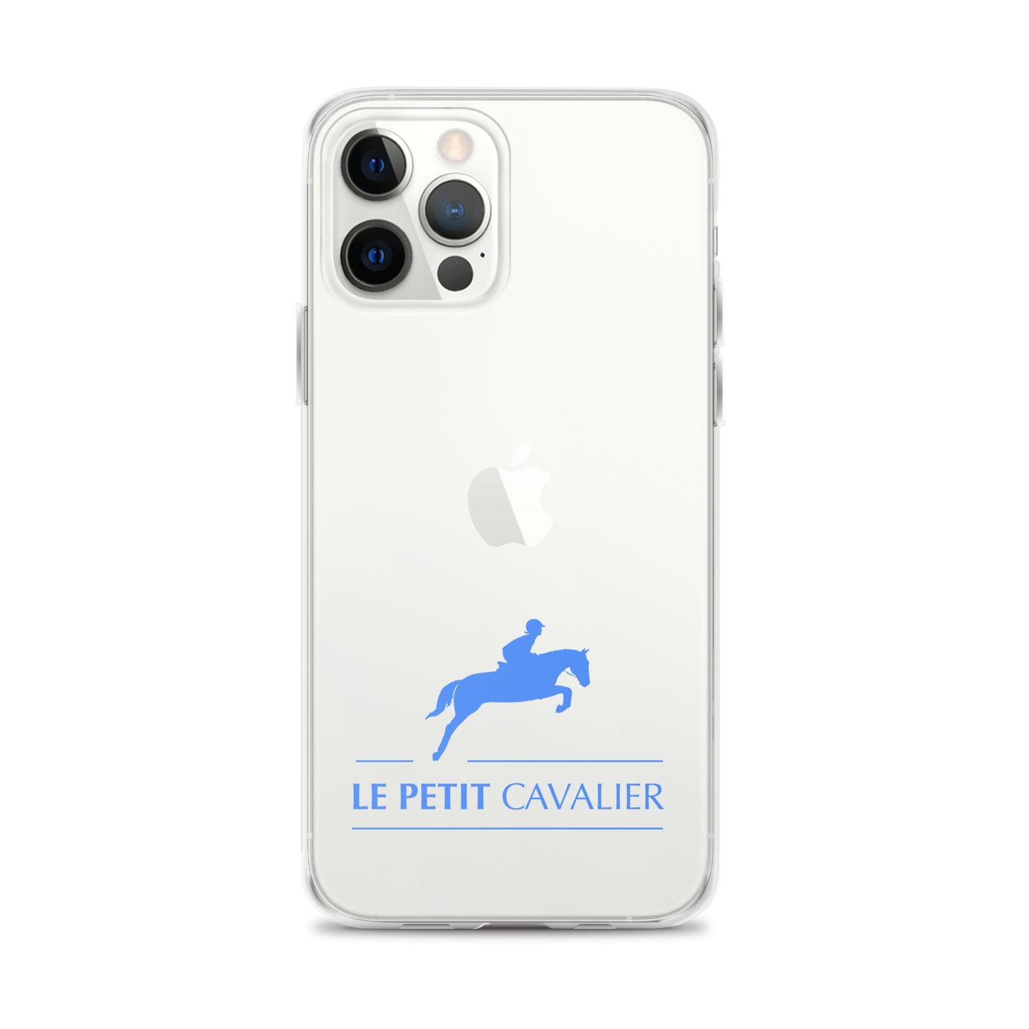 Coque/Protection Iphone - Logo cheval bleu