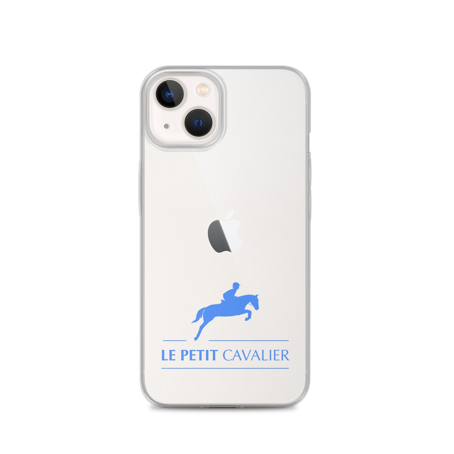Coque/Protection Iphone - Logo cheval bleu