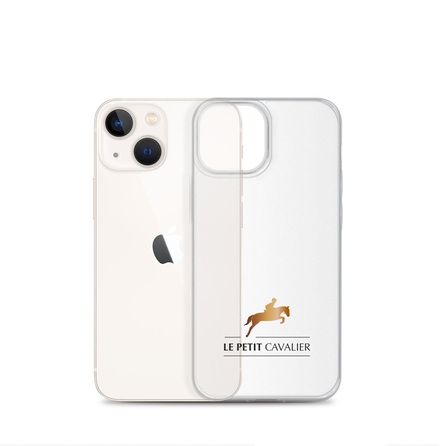 Coque/Protection pour iPhone - Logo Cheval Doré