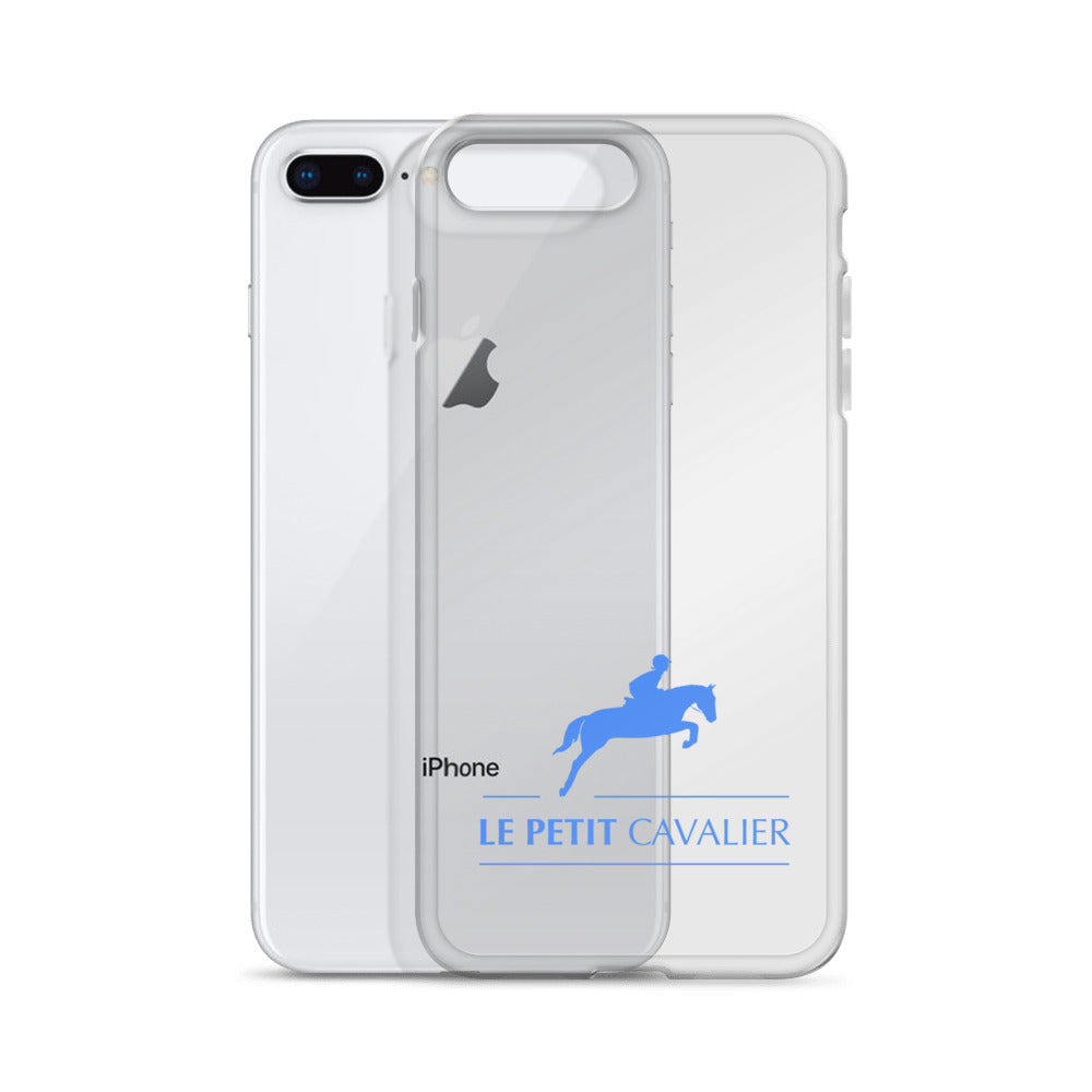Coque/Protection Iphone - Logo cheval bleu