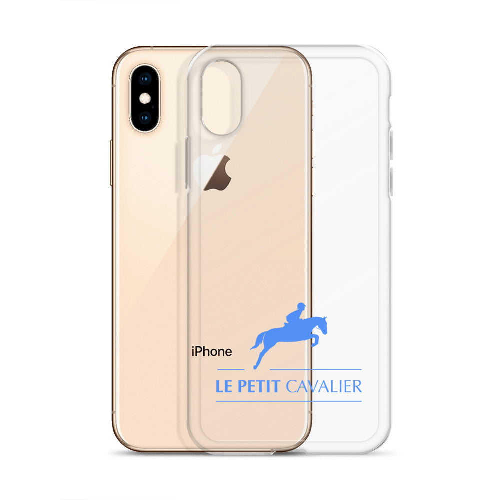 Coque/Protection Iphone - Logo cheval bleu