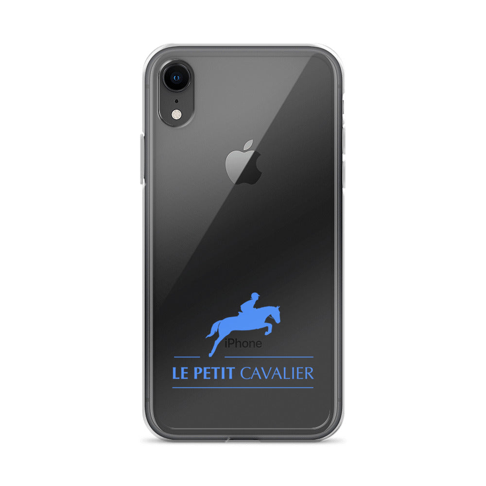 Coque/Protection Iphone - Logo cheval bleu