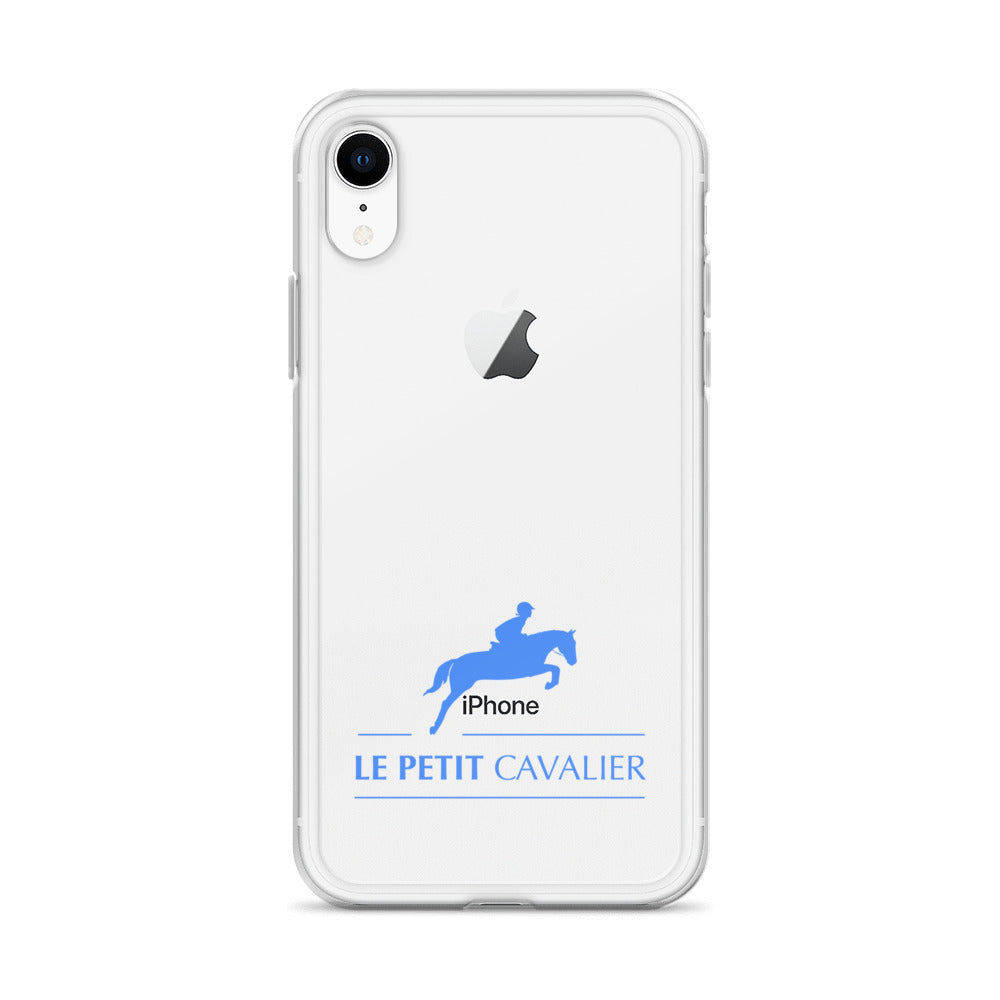 Coque/Protection Iphone - Logo cheval bleu