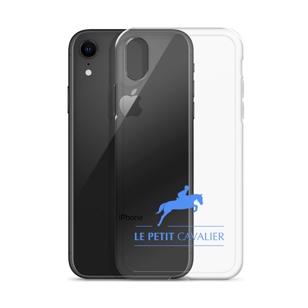 Coque/Protection Iphone - Logo cheval bleu