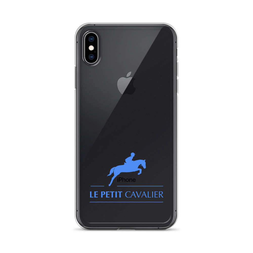 Coque/Protection Iphone - Logo cheval bleu