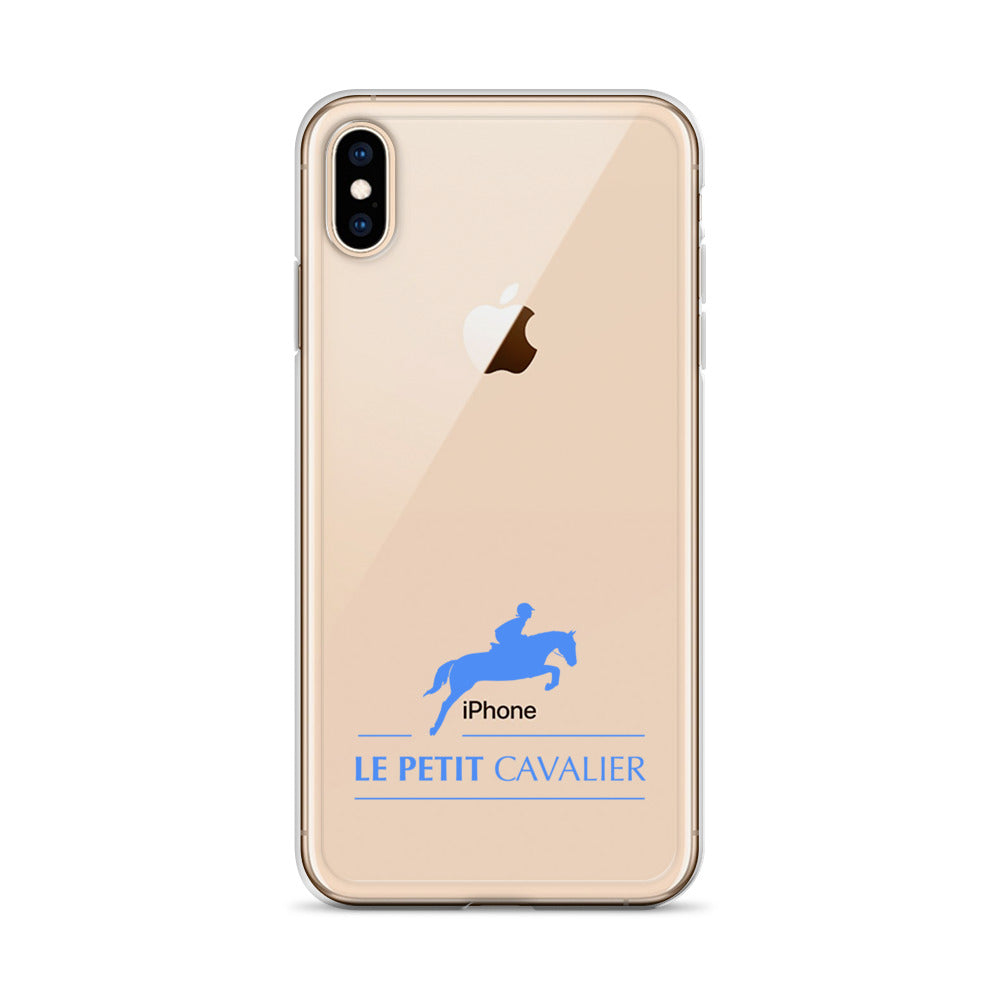 Coque/Protection Iphone - Logo cheval bleu