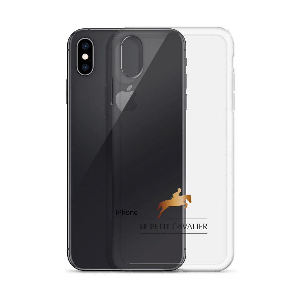 Coque/Protection pour iPhone - Logo Cheval Doré