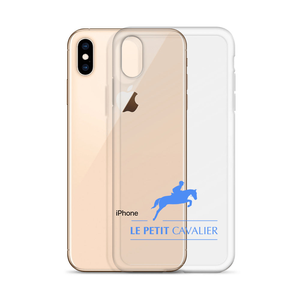 Coque/Protection Iphone - Logo cheval bleu