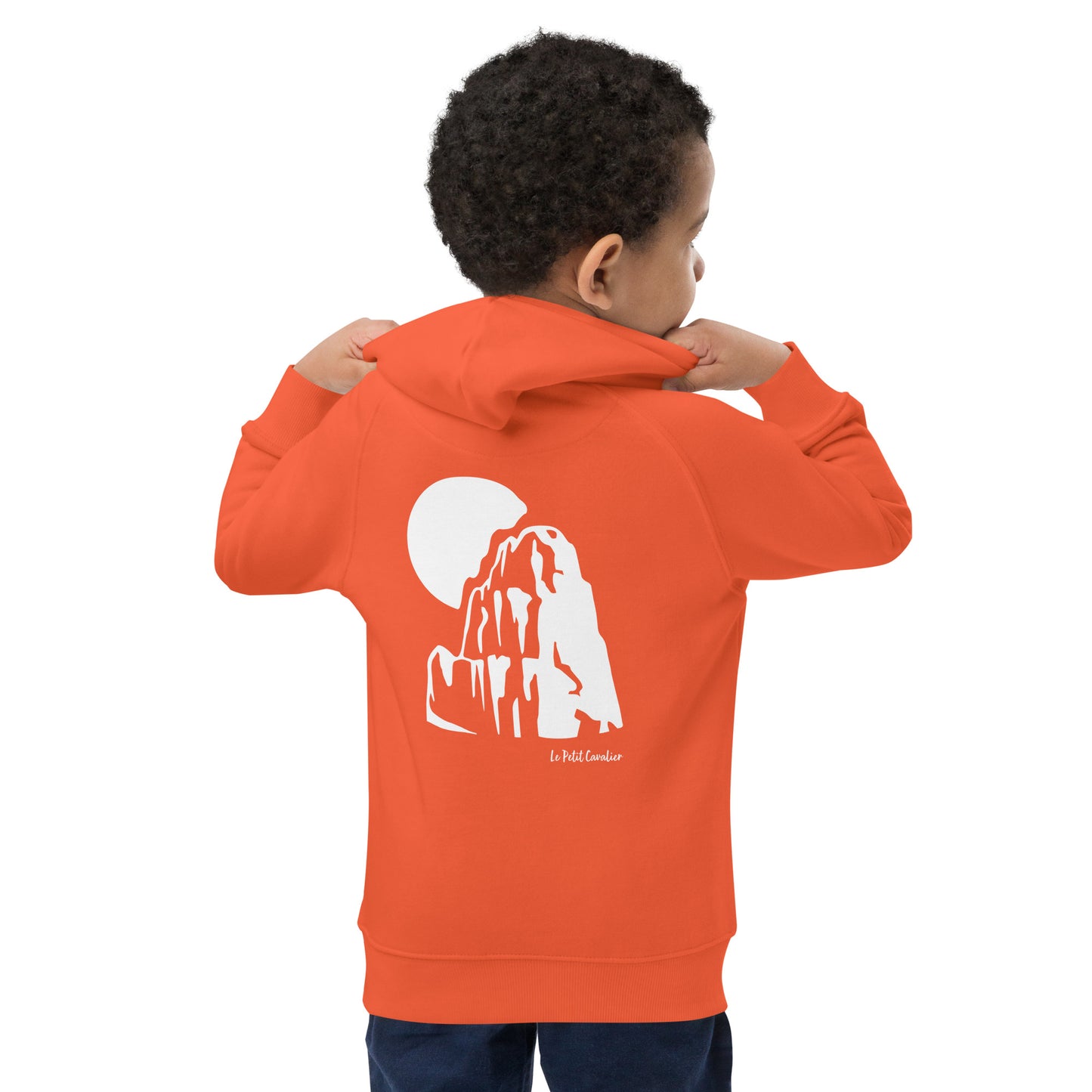 Sweat à capuche écologique enfant MOUNTAIN