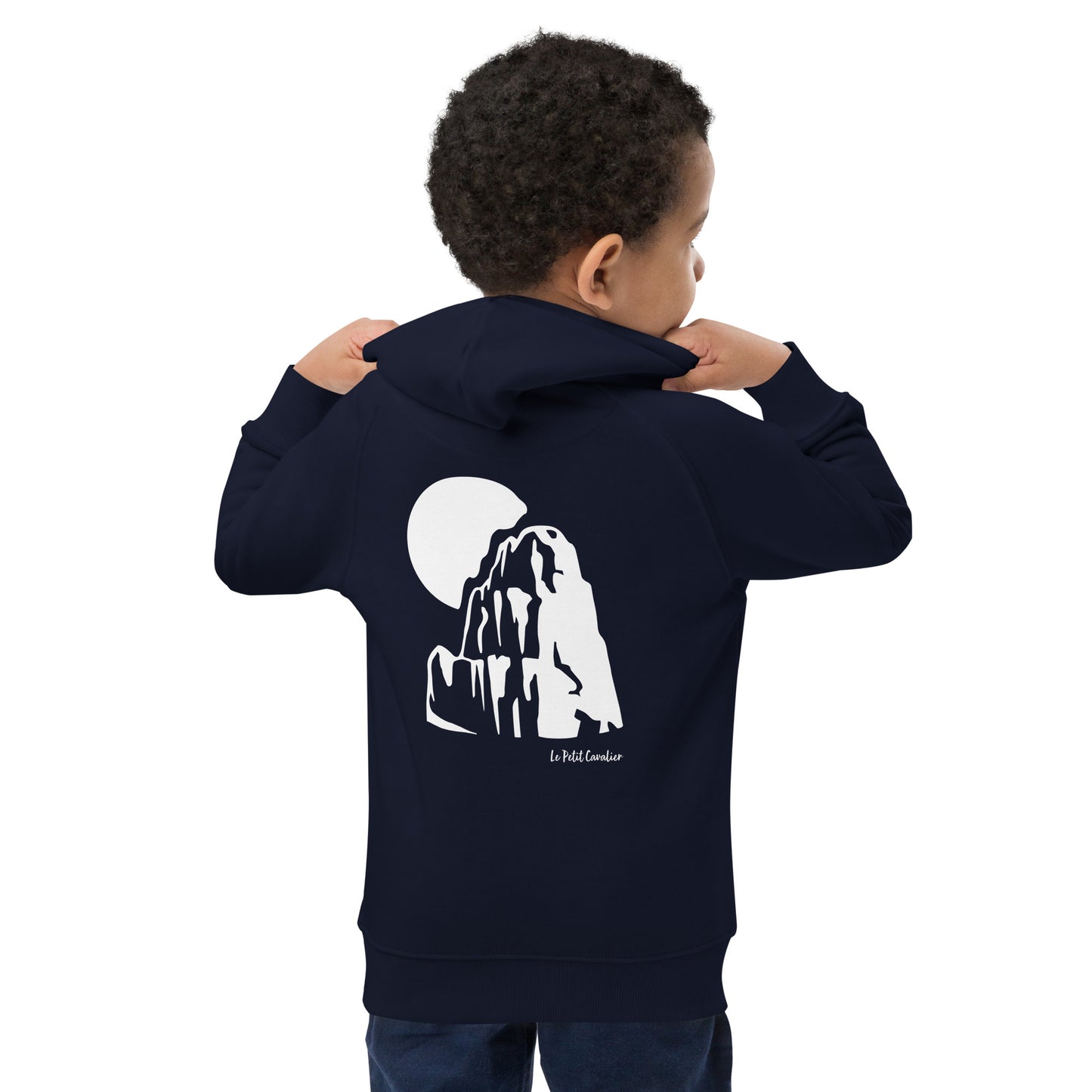 Sweat à capuche écologique enfant MOUNTAIN