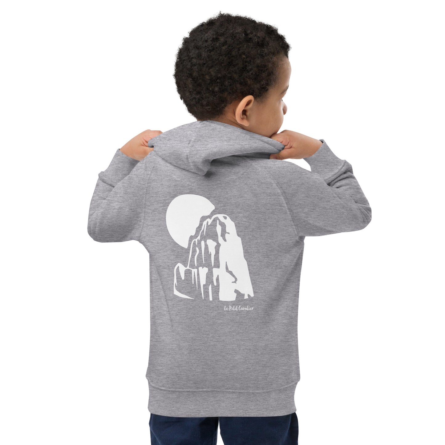 Sweat à capuche écologique enfant MOUNTAIN