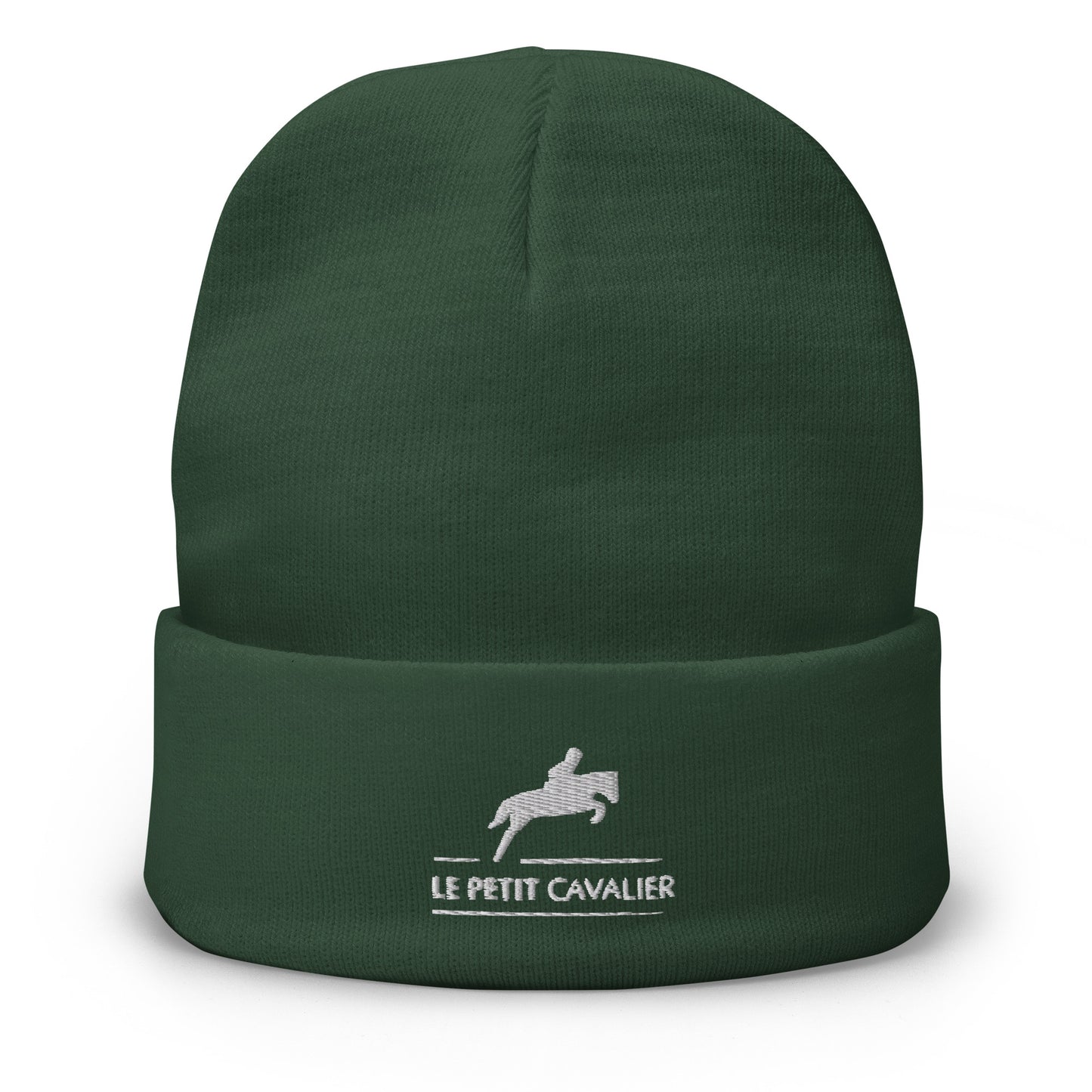 Bonnet Logo blanc brodé