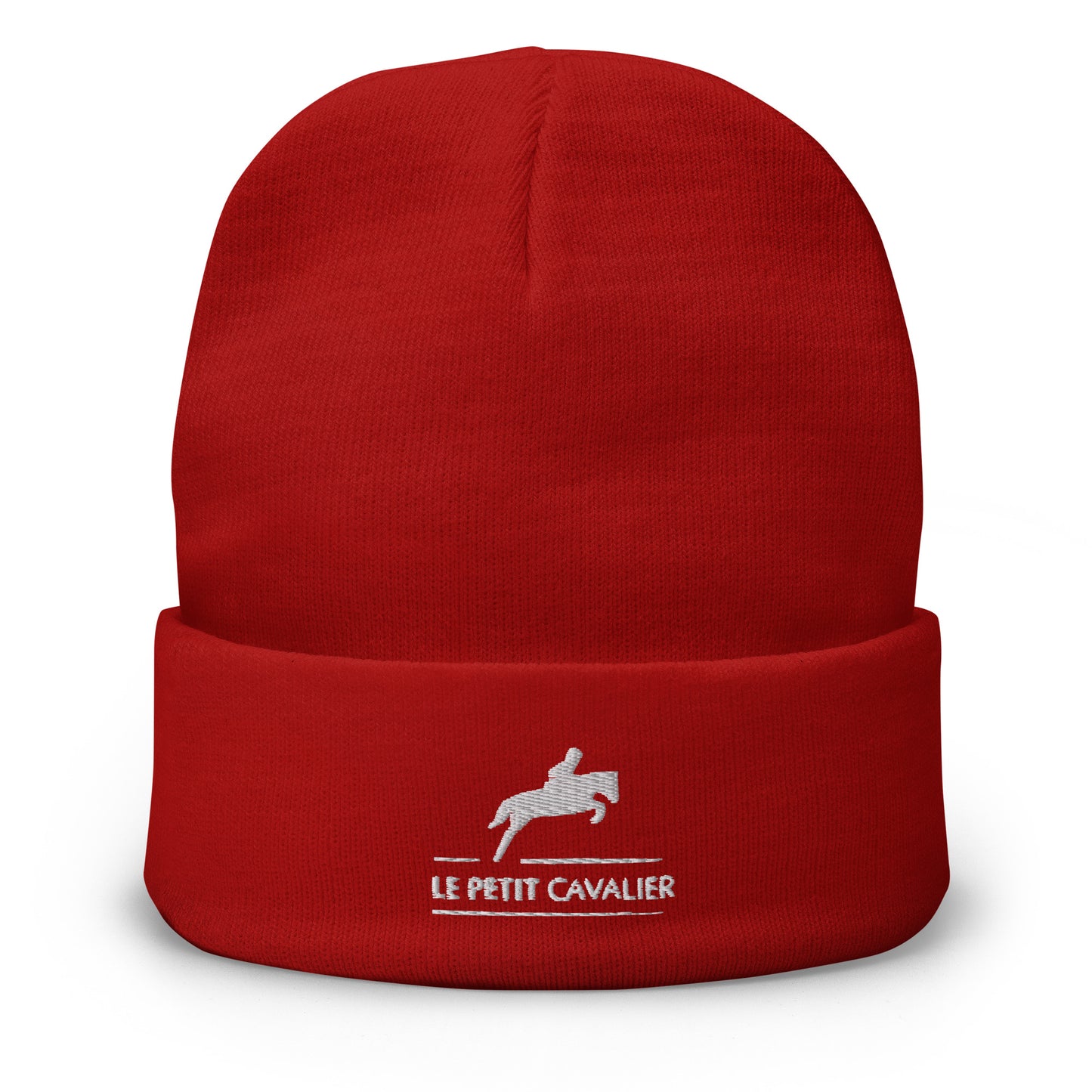 Bonnet Logo blanc brodé