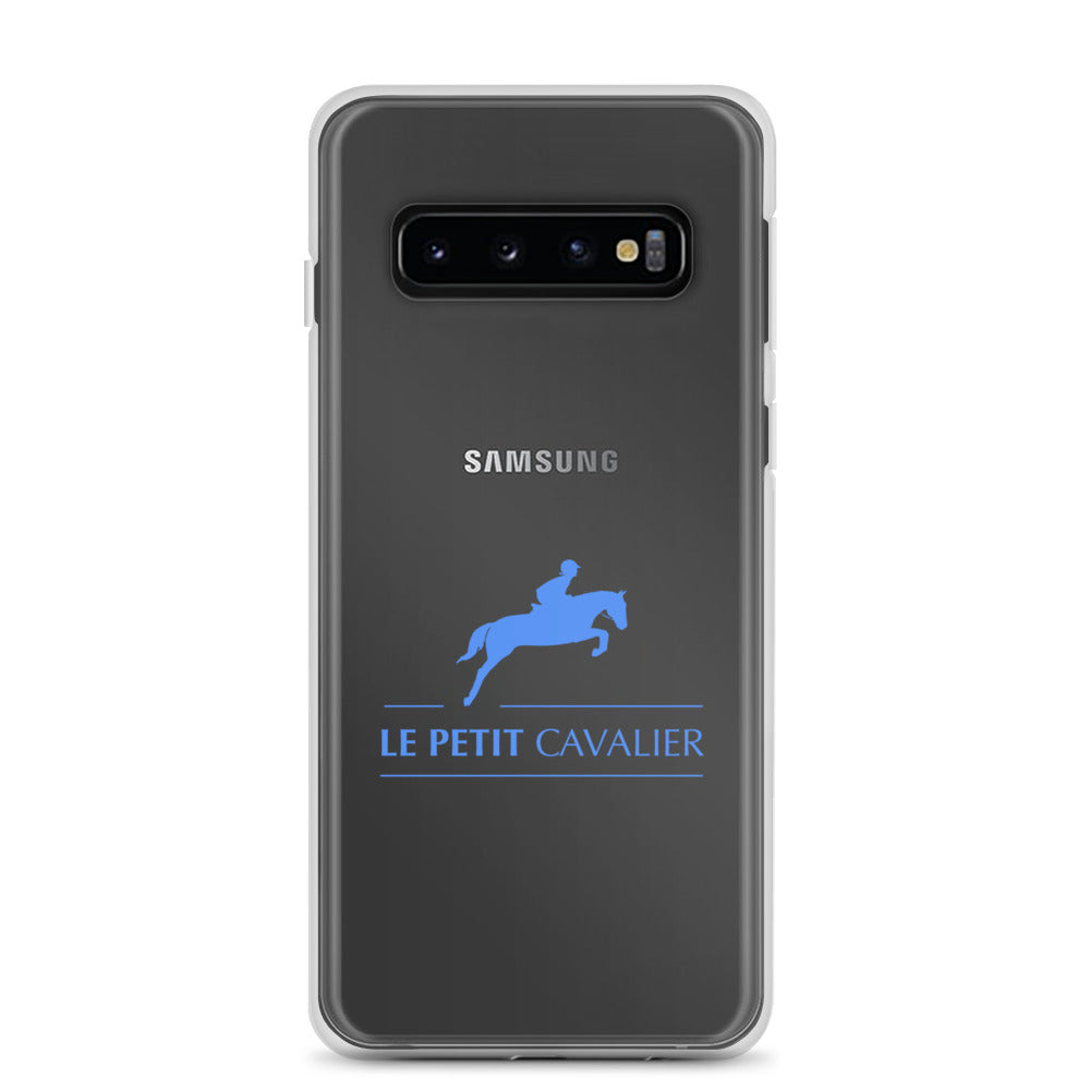 Coque/Protection Téléphone Samsung - Logo cheval bleu