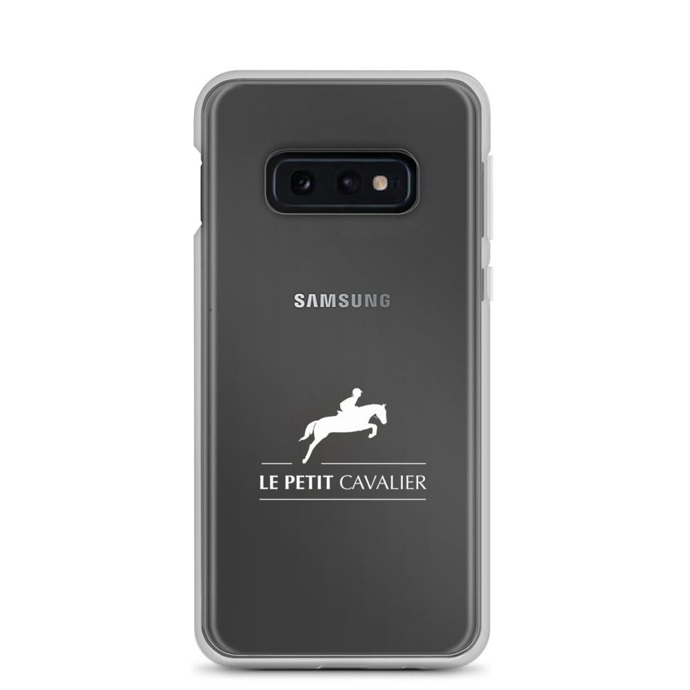 Coque/Protection Téléphone Samsung - Logo cheval blanc