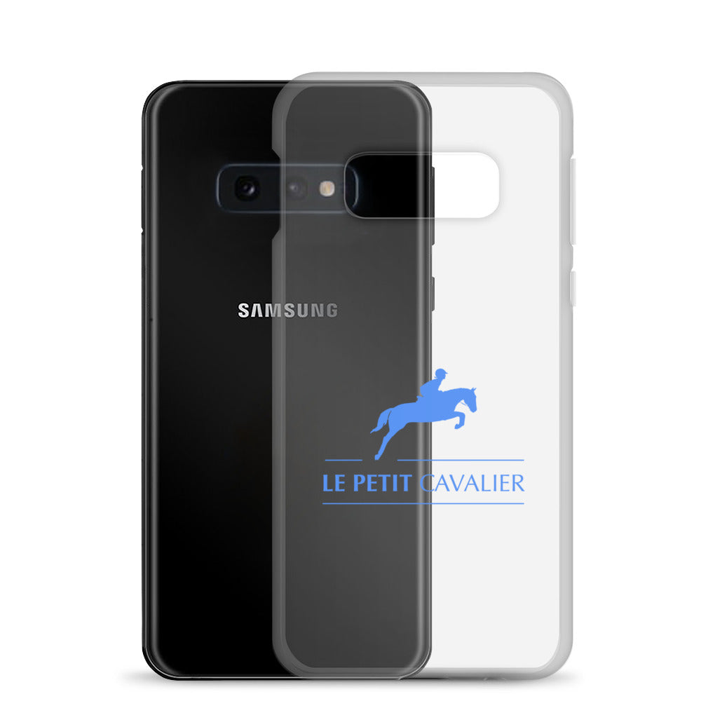 Coque/Protection Téléphone Samsung - Logo cheval bleu