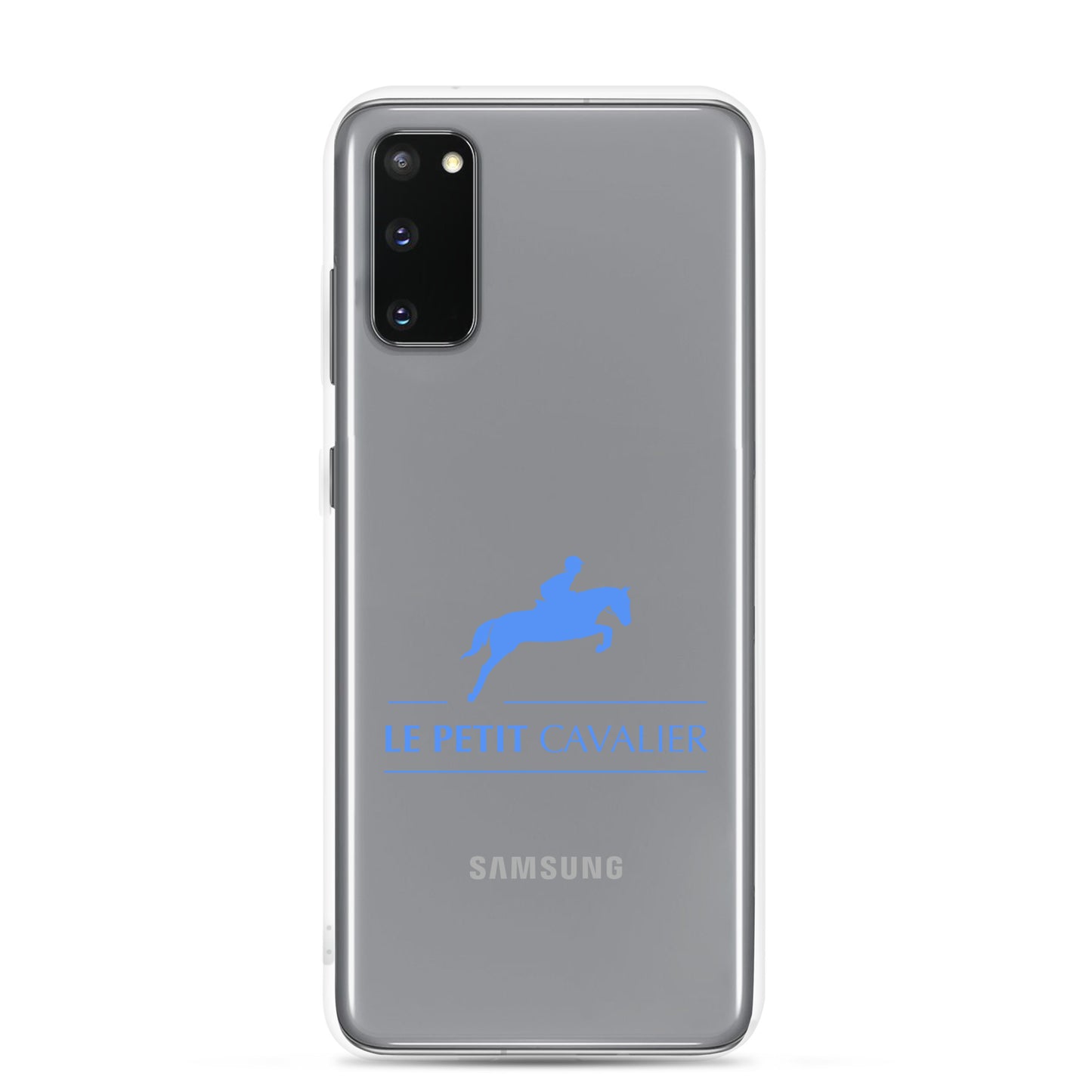 Coque/Protection Téléphone Samsung - Logo cheval bleu