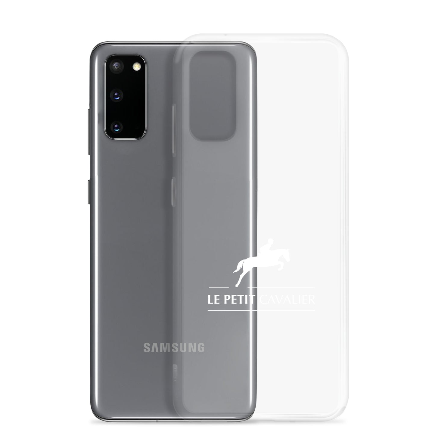 Coque/Protection Téléphone Samsung - Logo cheval blanc