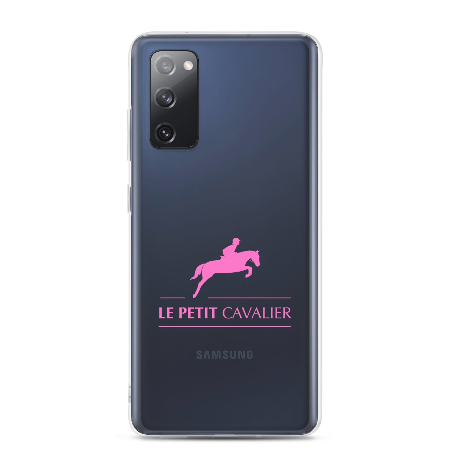 Coque/Protection Téléphone Samsung - Logo cheval rose