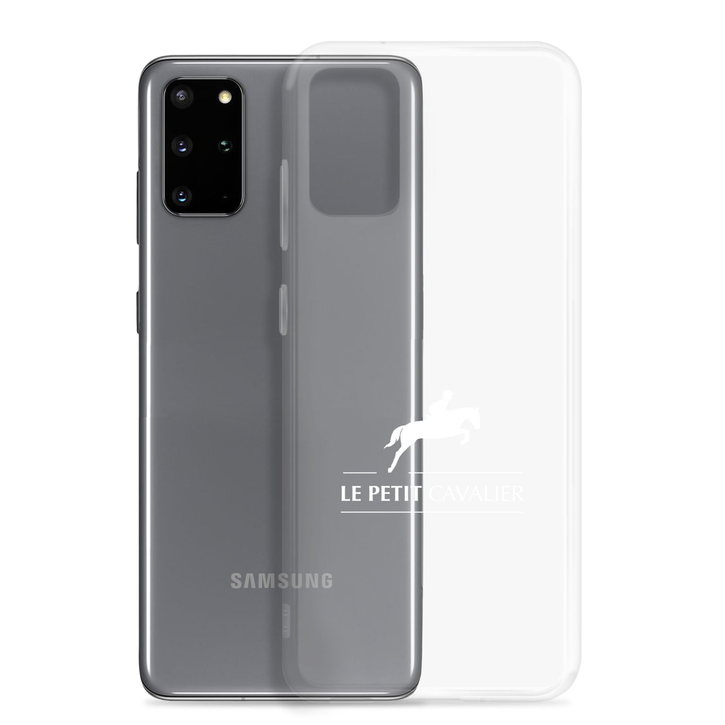 Coque/Protection Téléphone Samsung - Logo cheval blanc