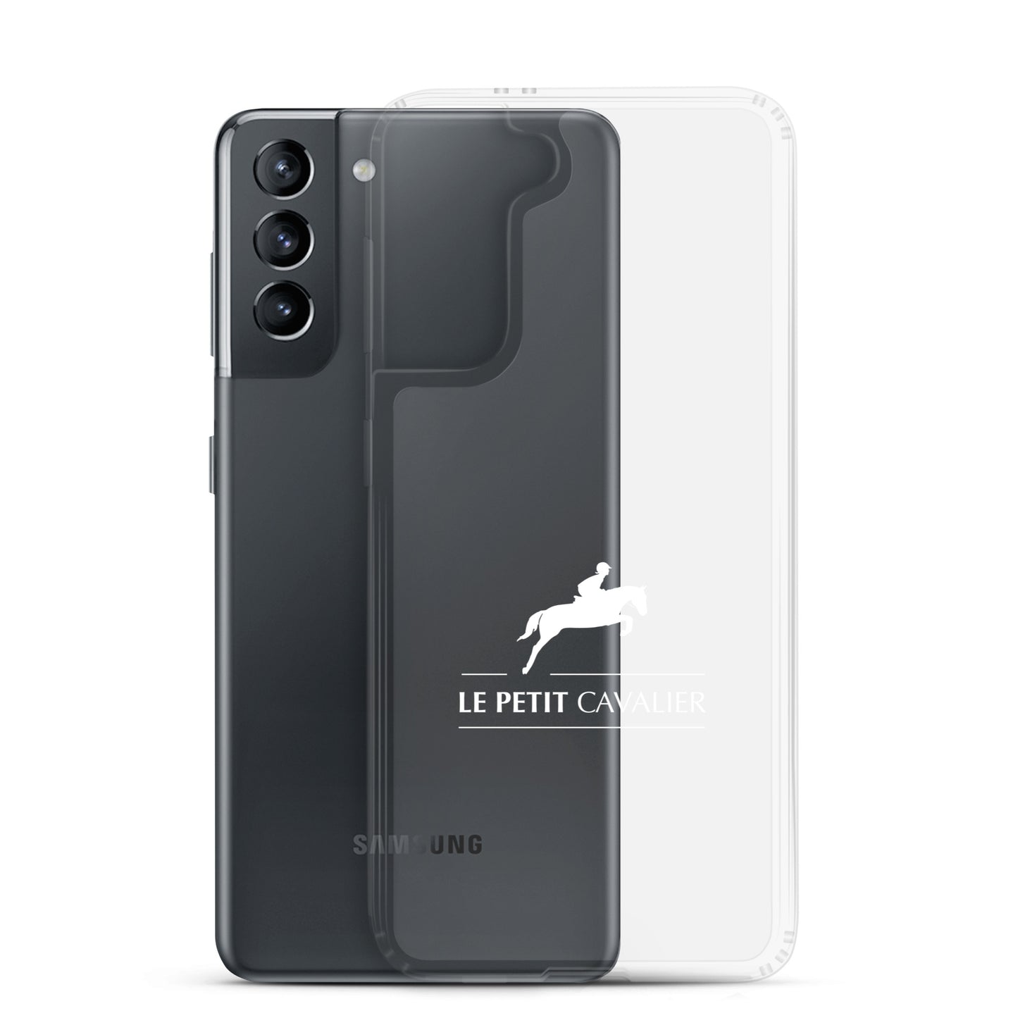 Coque/Protection Téléphone Samsung - Logo cheval blanc