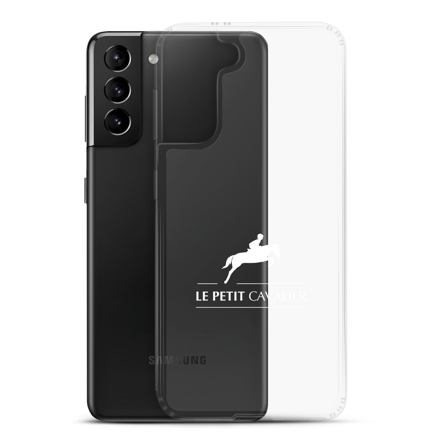 Coque/Protection Téléphone Samsung - Logo cheval blanc