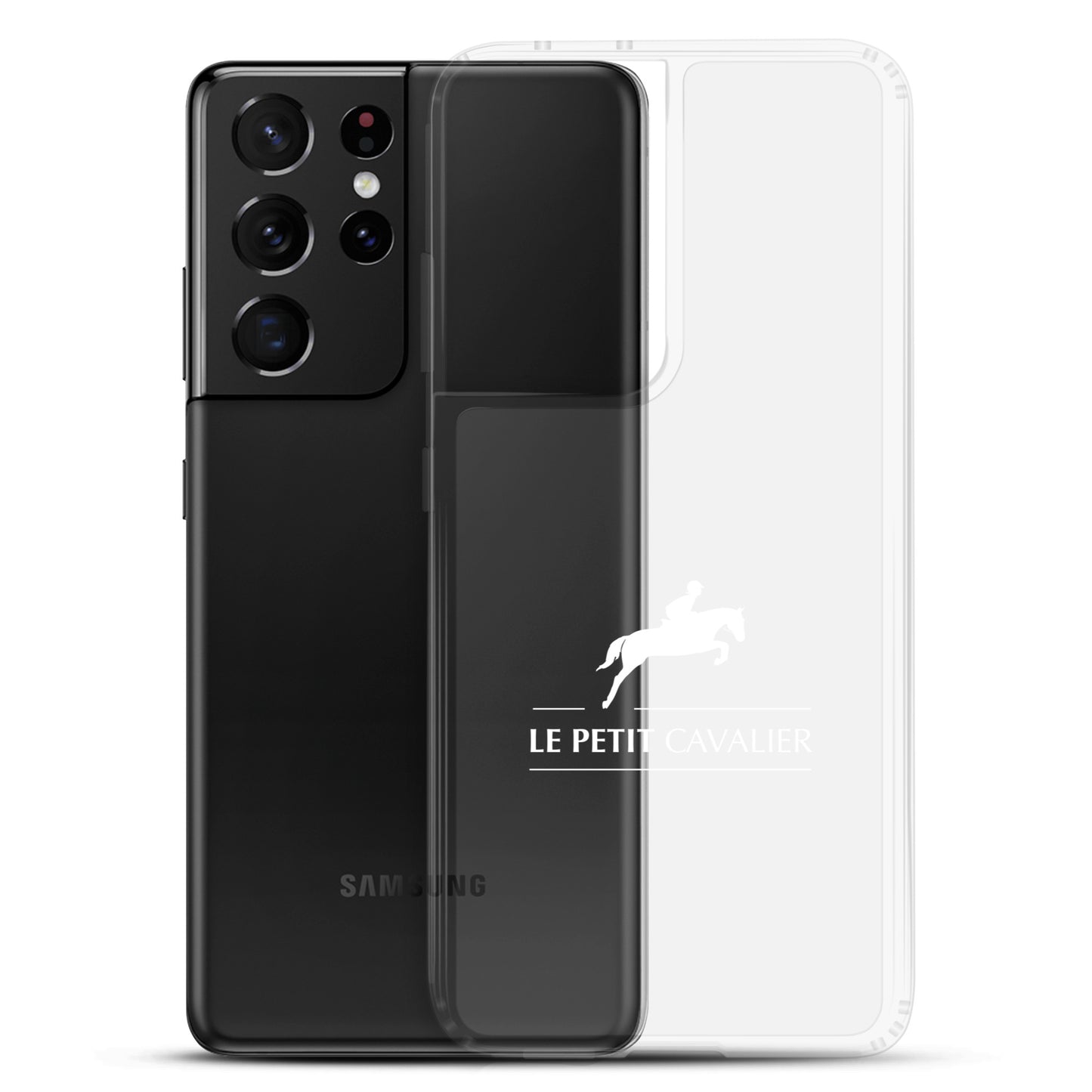 Coque/Protection Téléphone Samsung - Logo cheval blanc