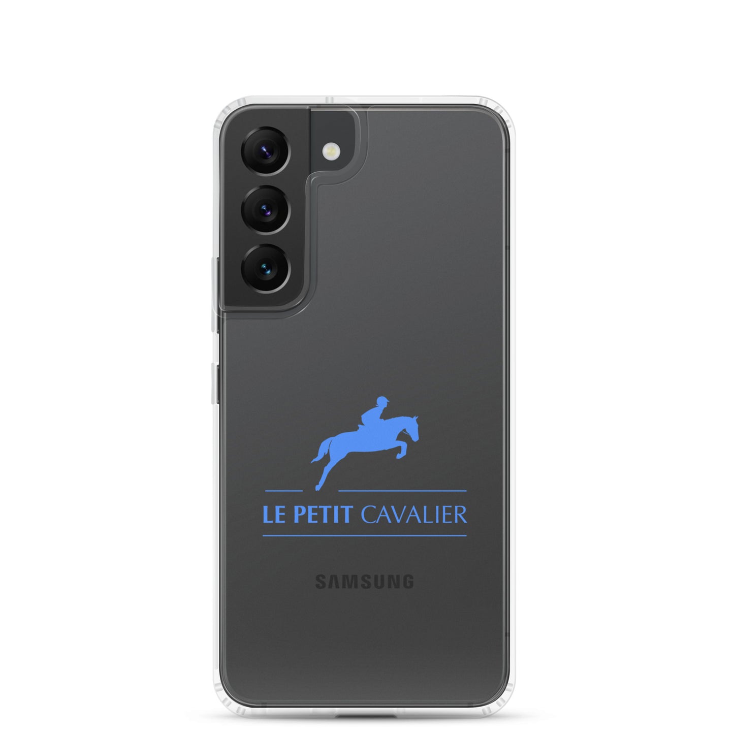 Coque/Protection Téléphone Samsung - Logo cheval bleu