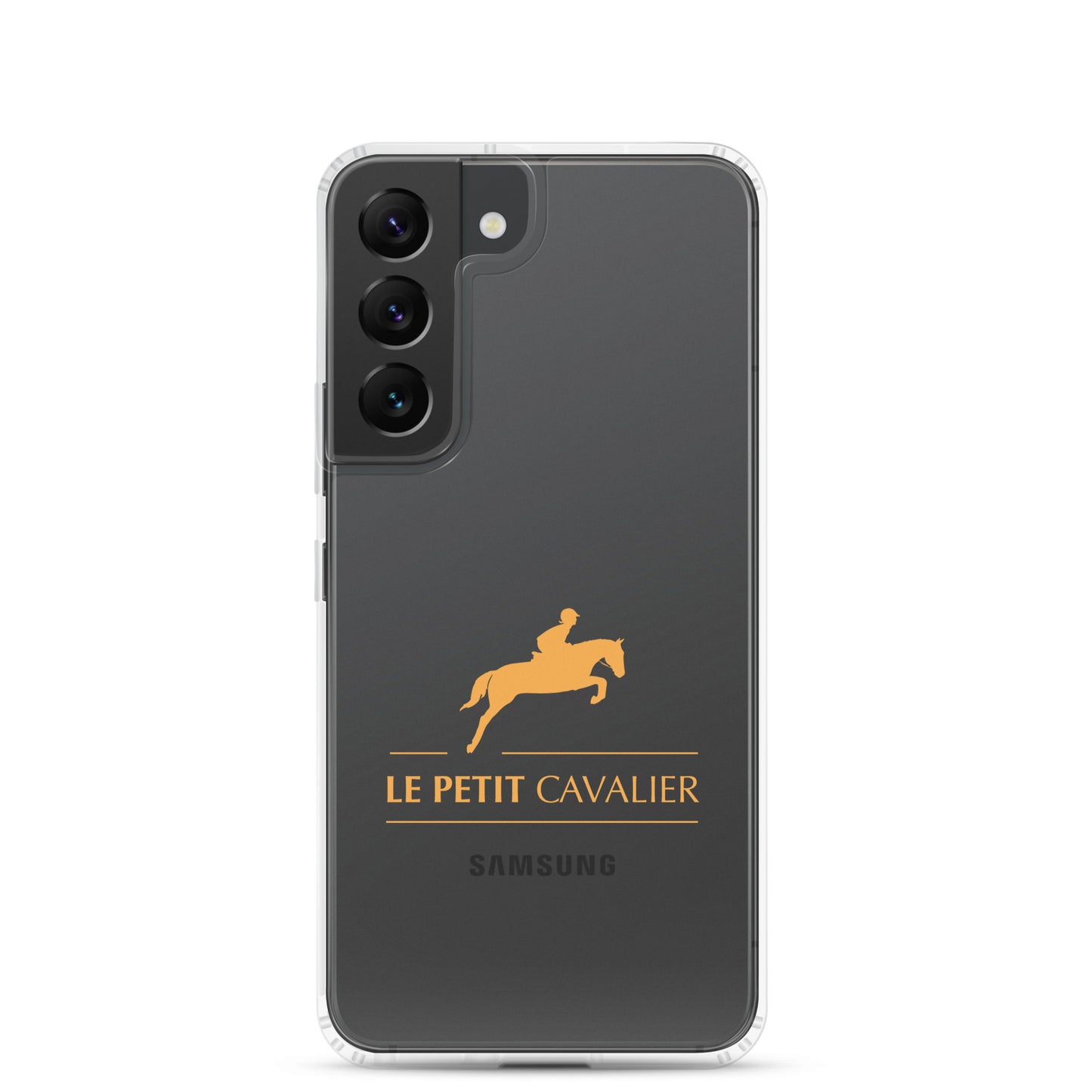 Coque/Protection Téléphone Samsung - Logo cheval orange