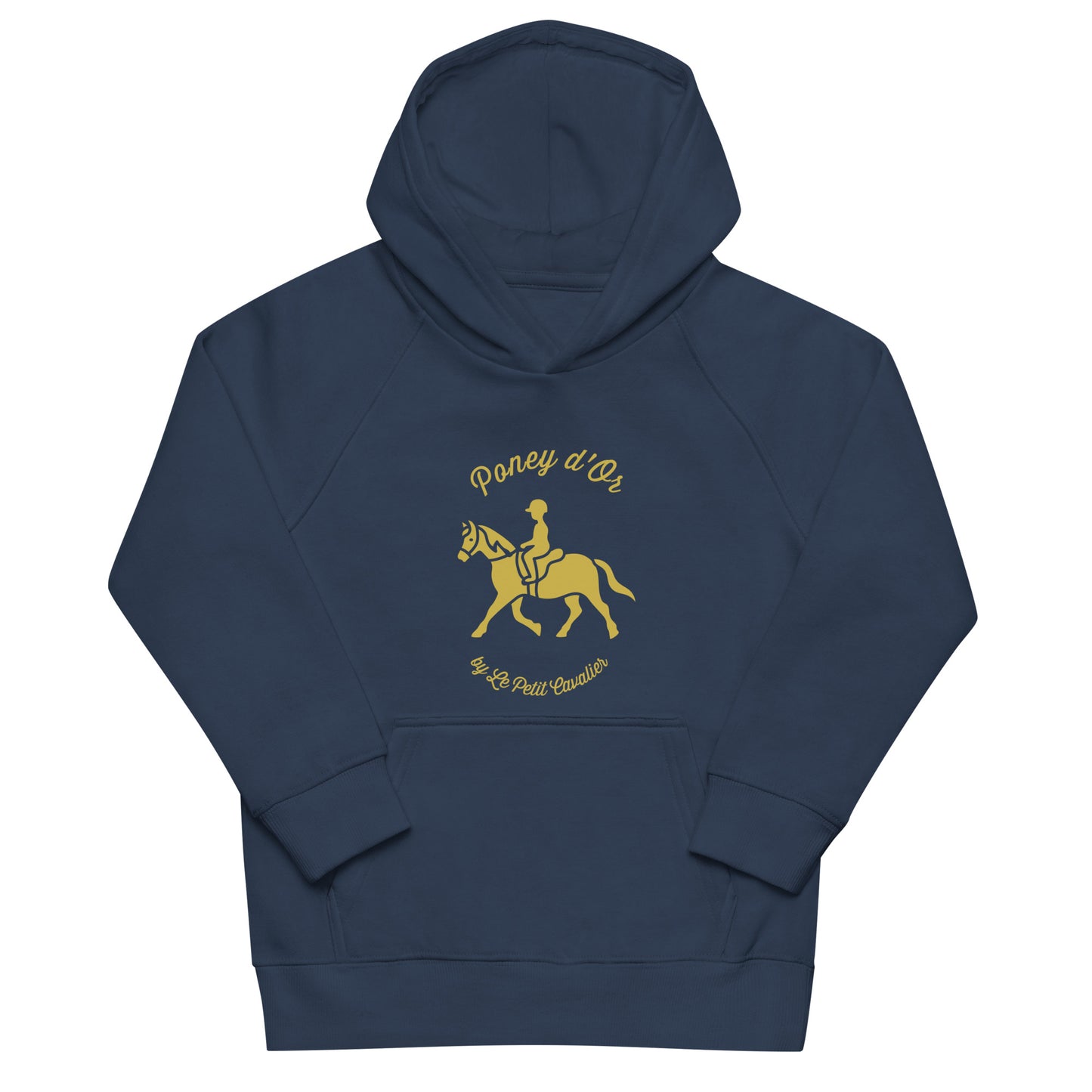 Sweat à capuche coton bio - Poney d'Or