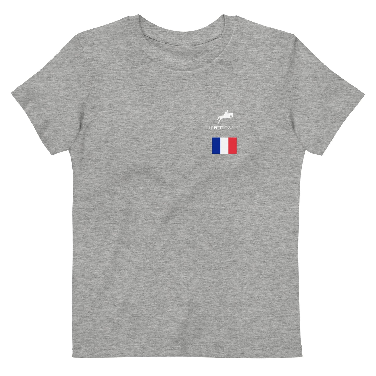 T-shirt enfant 100% coton bio - Cavalier Français