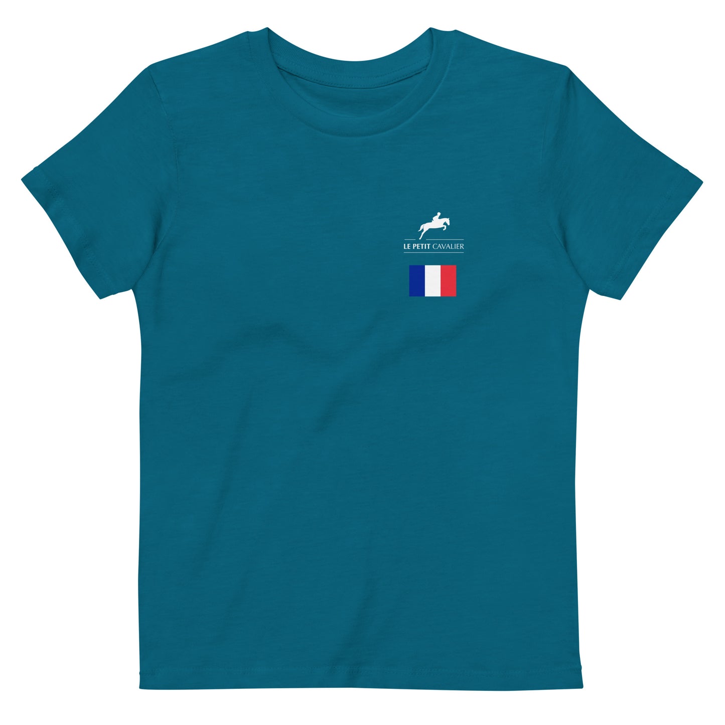 T-shirt enfant 100% coton bio - Cavalier Français