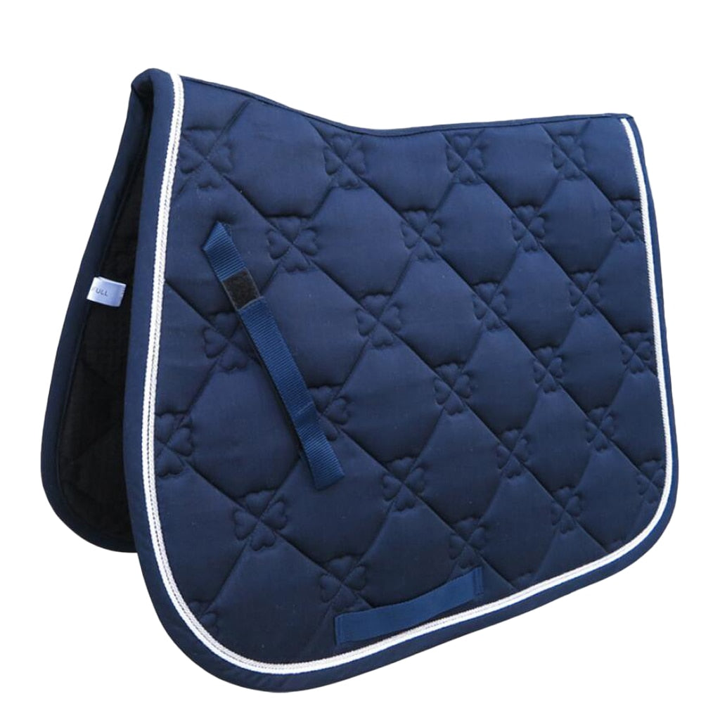 Tapis de selle matelassée en coton