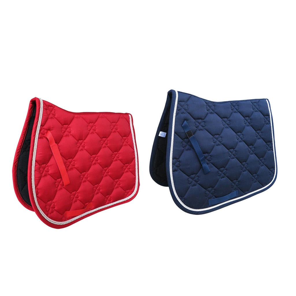 Tapis de selle matelassée en coton