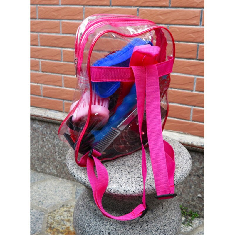 Kit de pansage équitation 10 pièces avec sac de transport