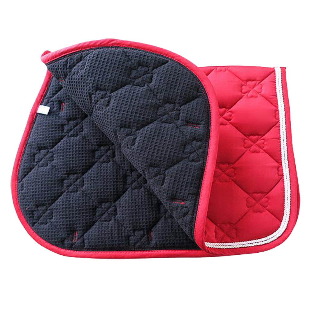 Tapis de selle matelassée en coton
