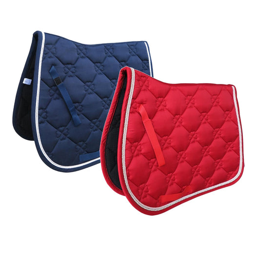 Tapis de selle matelassée en coton