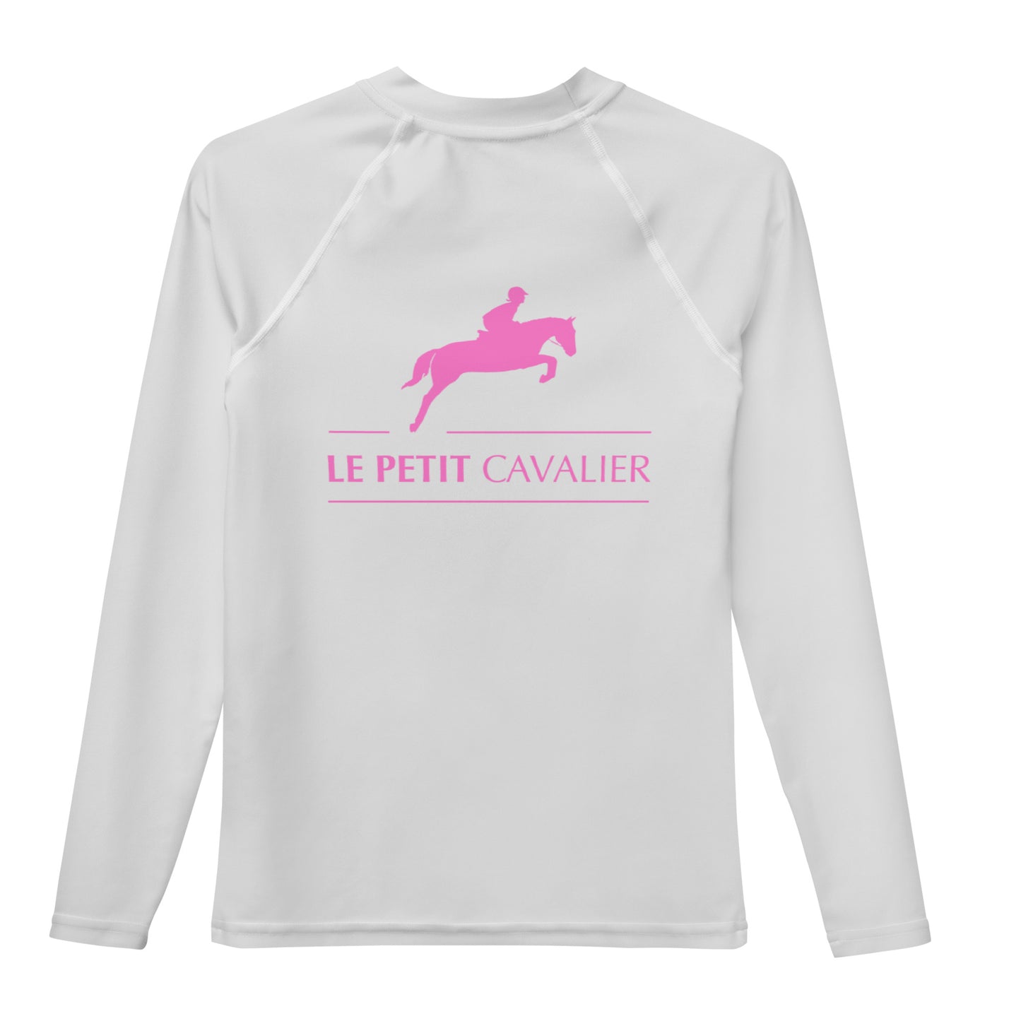 T-shirt technique gris clair manches longues pour adolescents