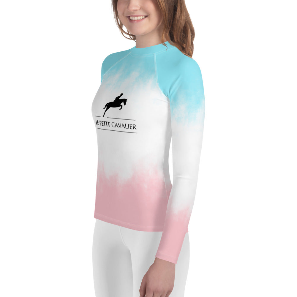 T-shirt technique manches longues pour adolescents