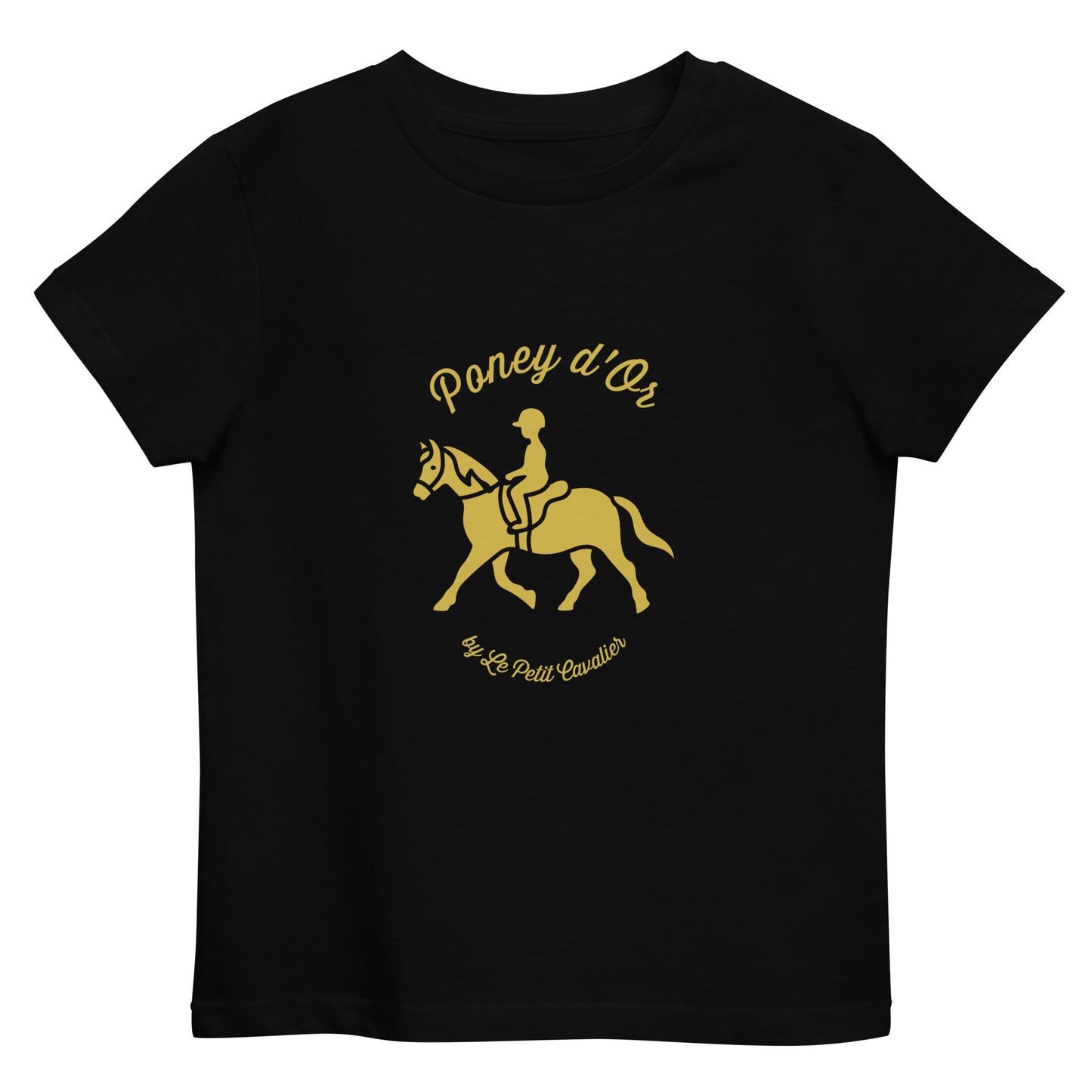 T-shirt enfant 100% coton bio - Poney d'Or