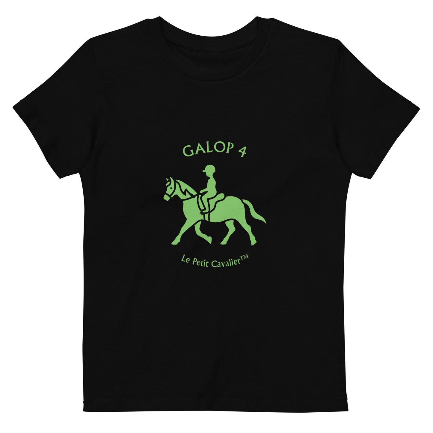 T-shirt enfant 100% coton bio - Equitation Galop 4