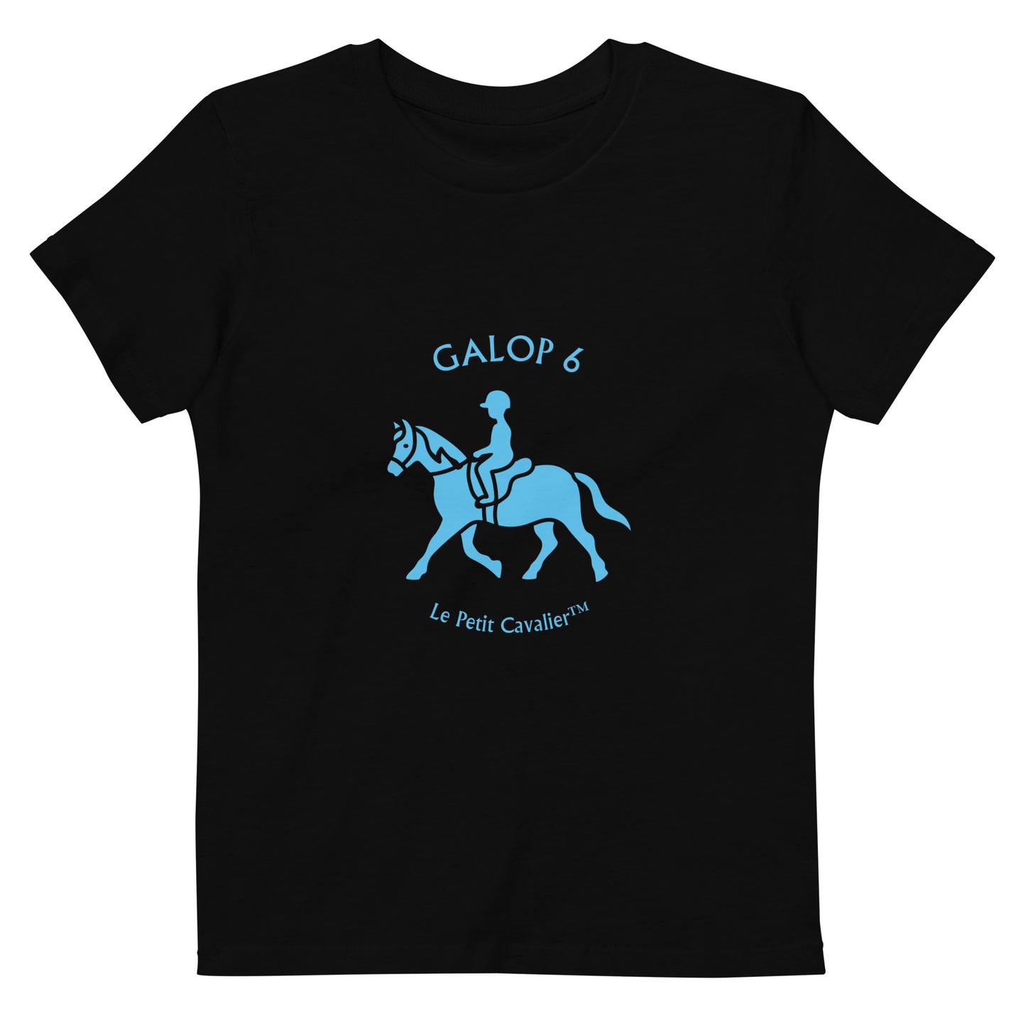 T-shirt enfant 100% coton bio - Equitation Galop 6