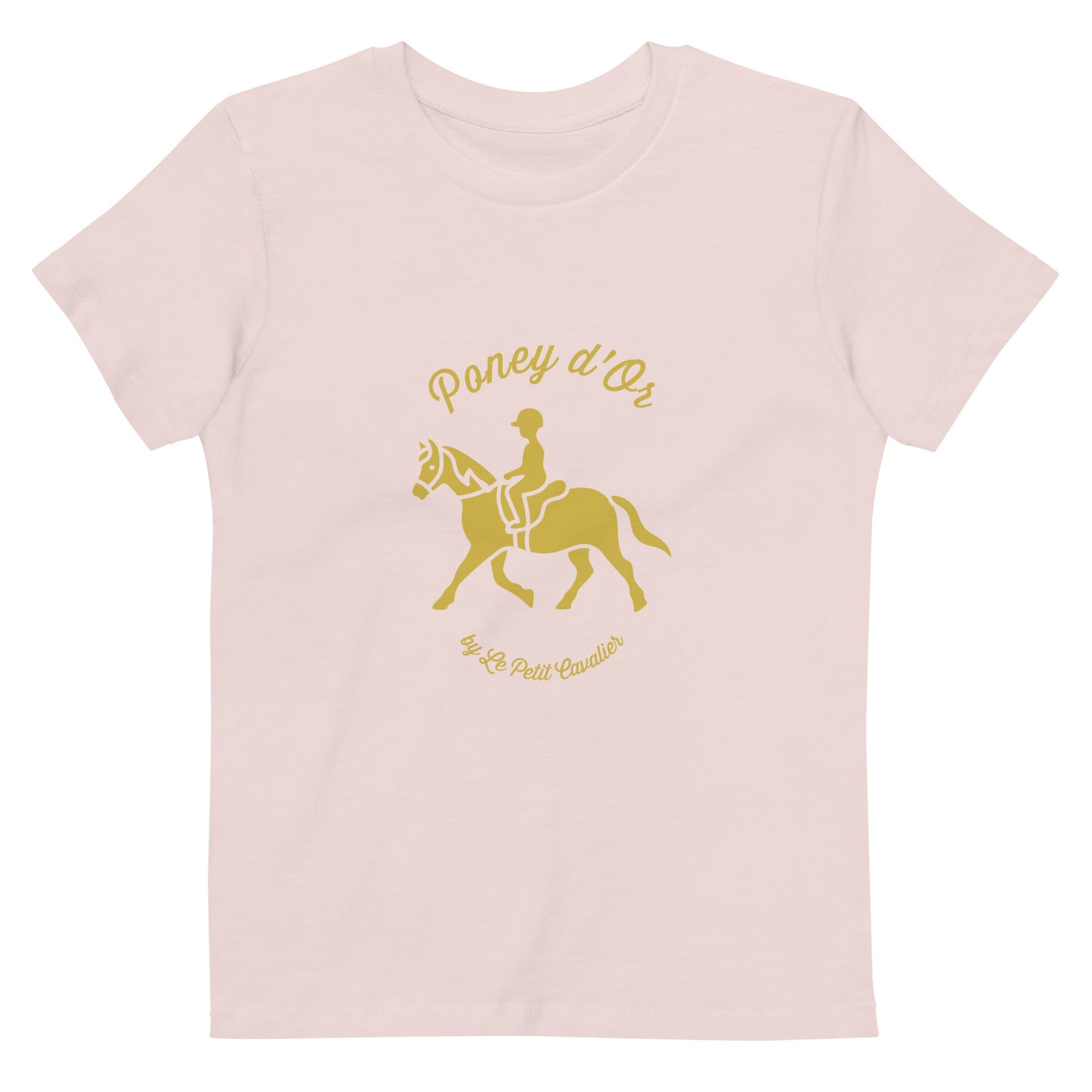 T-shirt enfant 100% coton bio - Poney d'Or