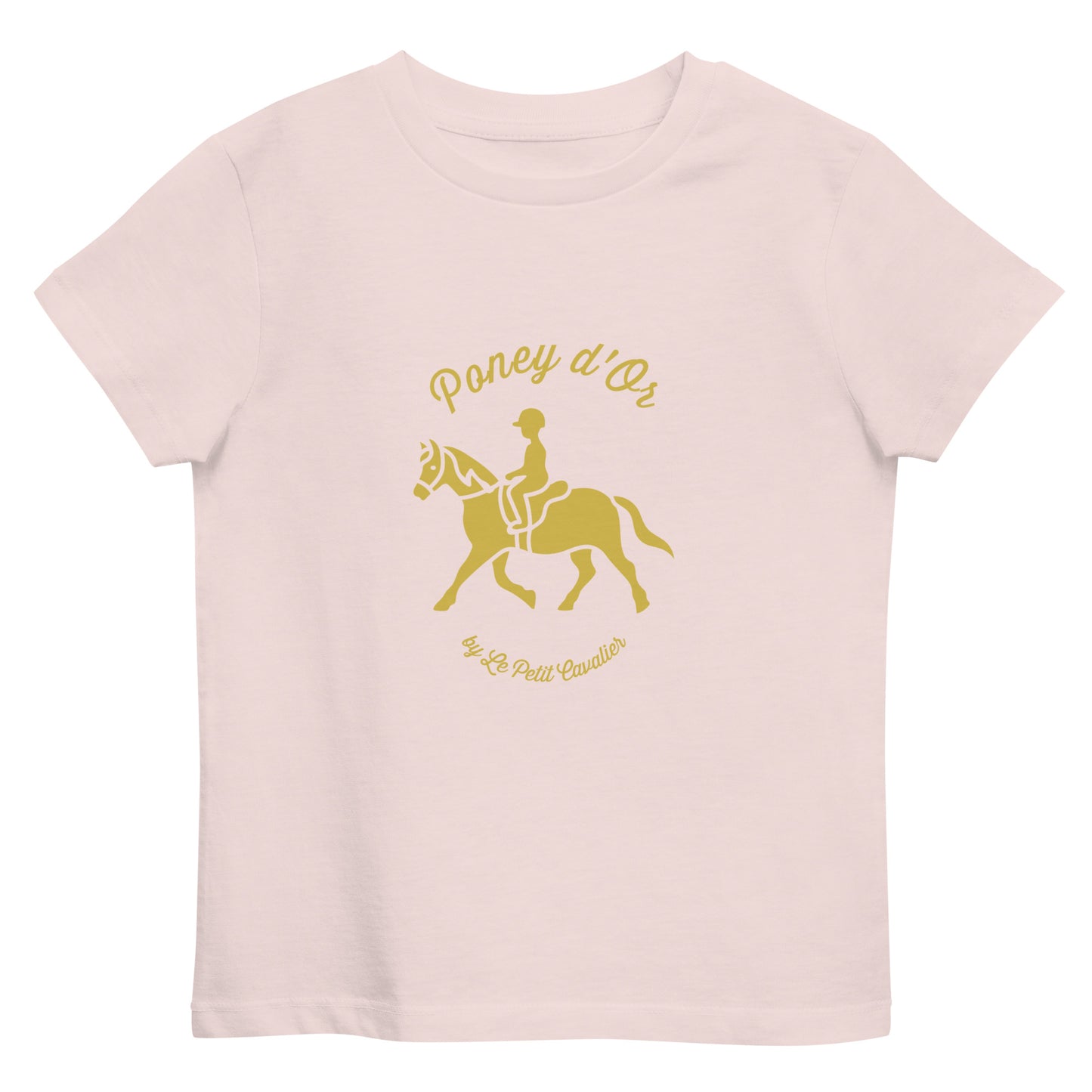T-shirt enfant 100% coton bio - Poney d'Or